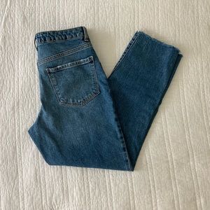 ASOS High Rise Straight Leg Jeans Hannah New Look